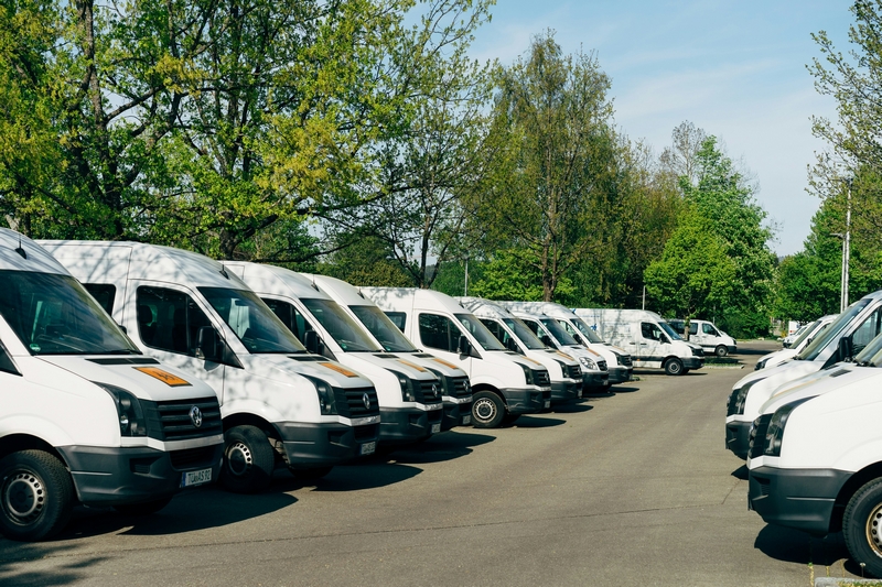 Flotte de véhicules utilitaires